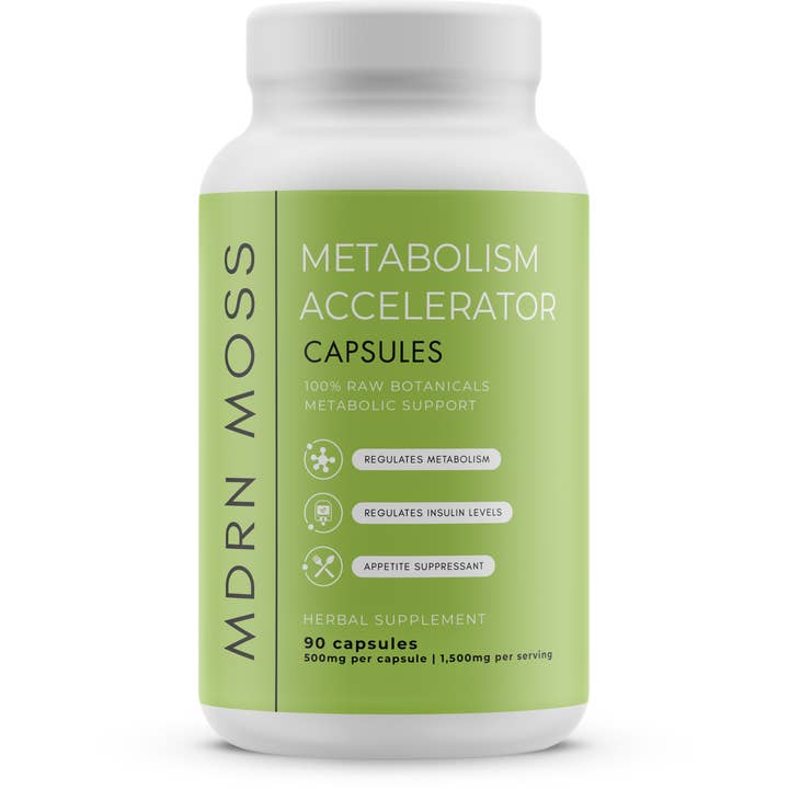 Metabolism Accelerator Supplement for wholesale by MDRN Moss