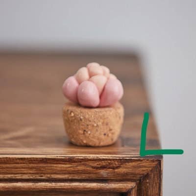 Gohobi （We cover U.S. import duties） - Wholesale Decorative Tabletop Object - Gohobi Handmade Cactus Ceramic Ornament (Short version)2