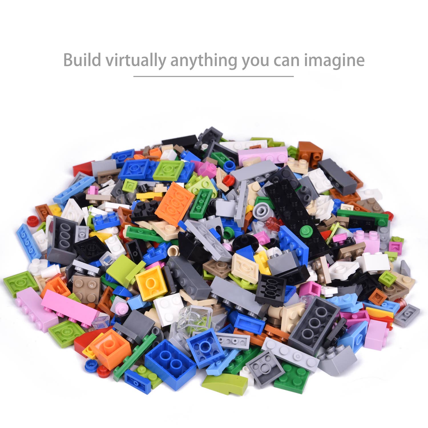 Fun Little Toys - Wholesale Building Set - Kids - 1100 PCs Assorted Creative Building Blocks6