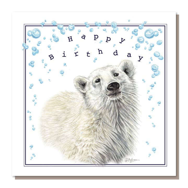 BBC014 - Feliz Aniversário Lontra Marinha por atacado de Sweet Design