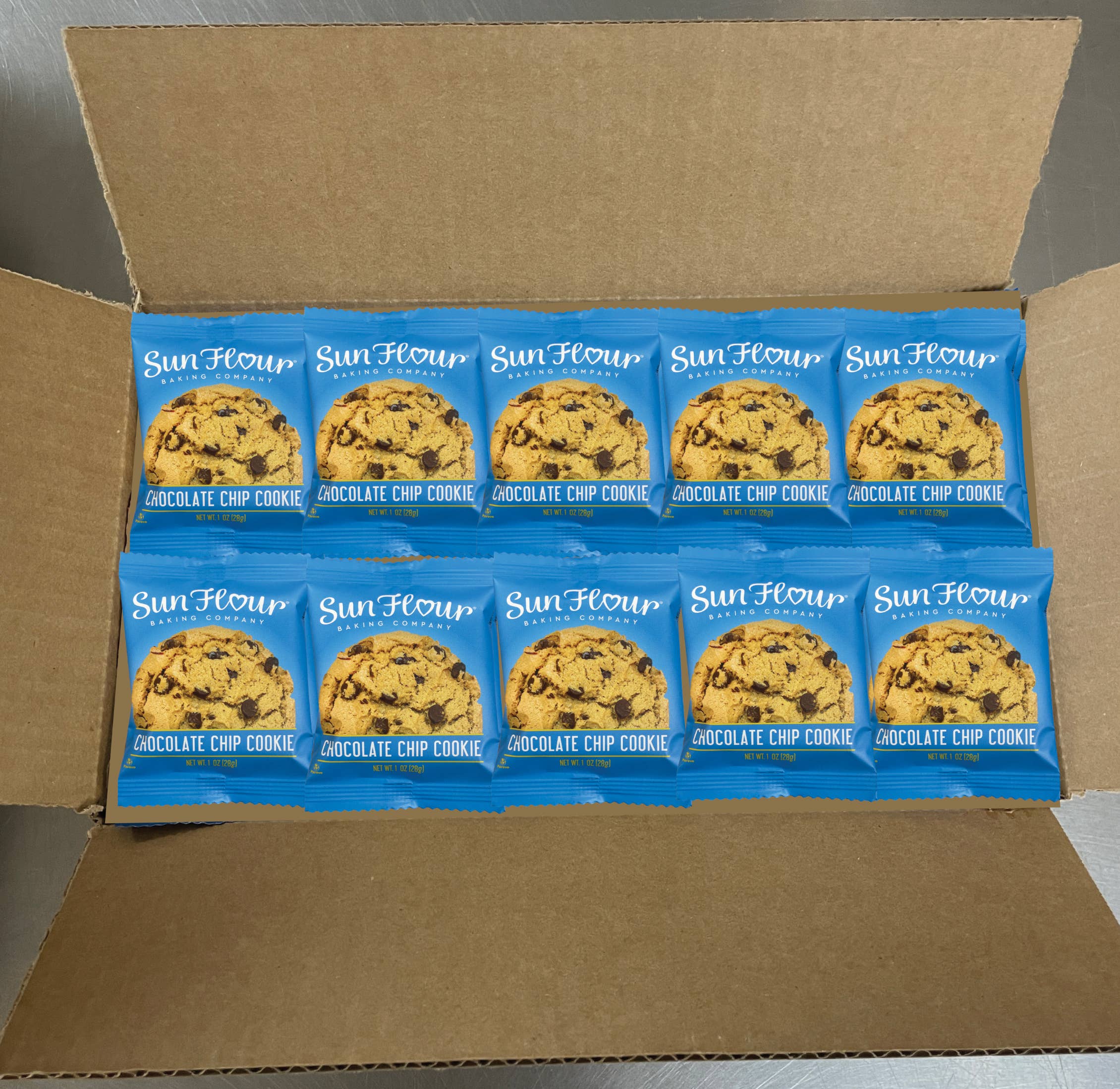Sun Flour Baking Company – wholesale Biscuit – Chocolate Chip Cookie 1oz 36/Case3
