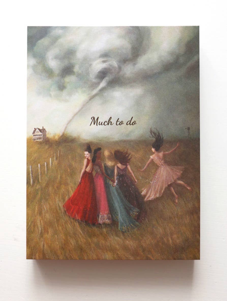 JANET HILL STUDIO - Wholesale Notepad - The Watch 'Much To Do' Tear-away Notepad1