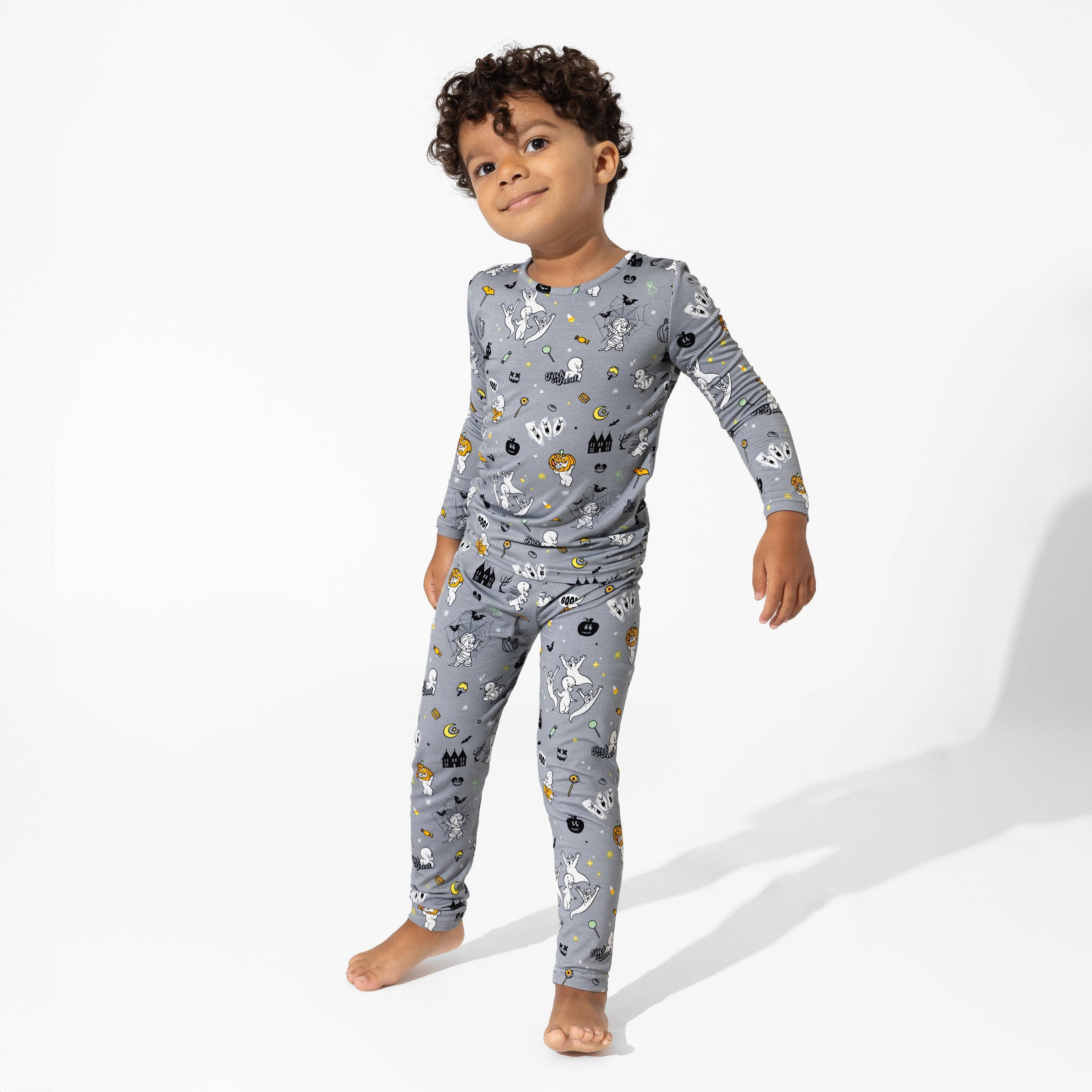 Bellabu Bear - Wholesale Sleepwear Set - Kids - Casper Halloween Bamboo Kids Pajamas3