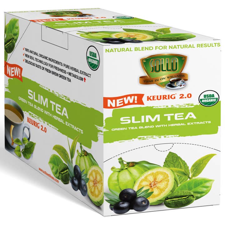 Capsules de thé vert Weight Loss Slim Master pour la vente par Sollo Wellness