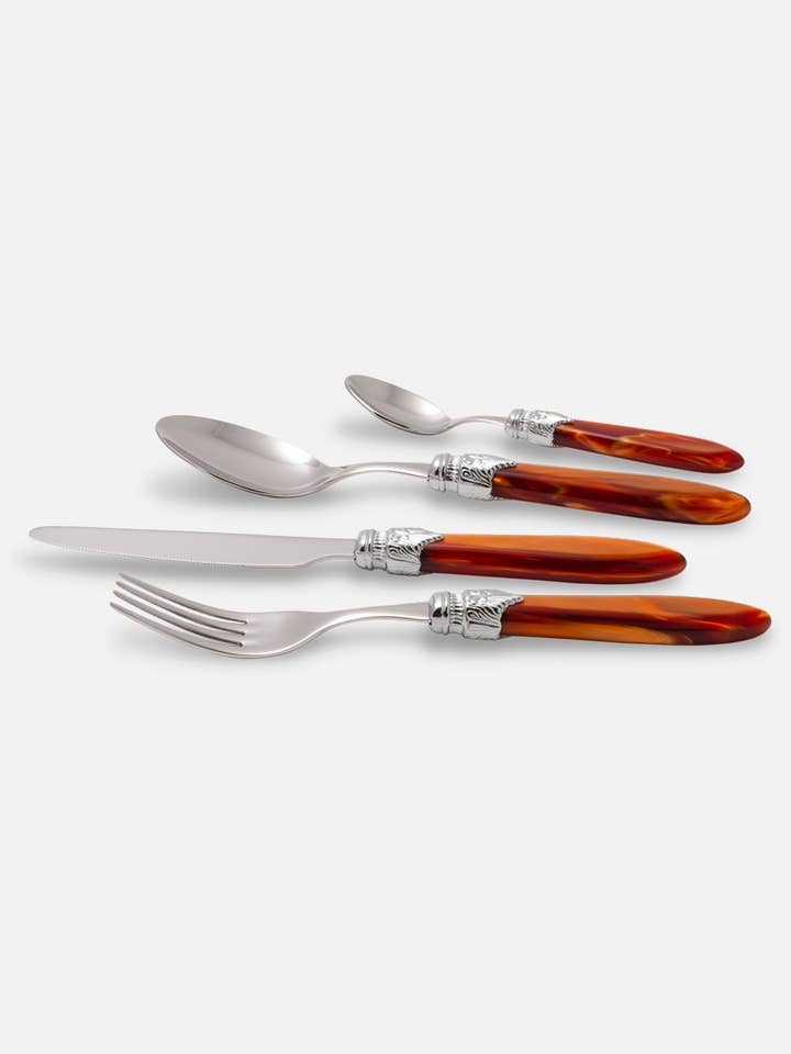 Laura Argento Set 24 Pièces Table, Cadeau pour la vente par Rivadossi Sandro