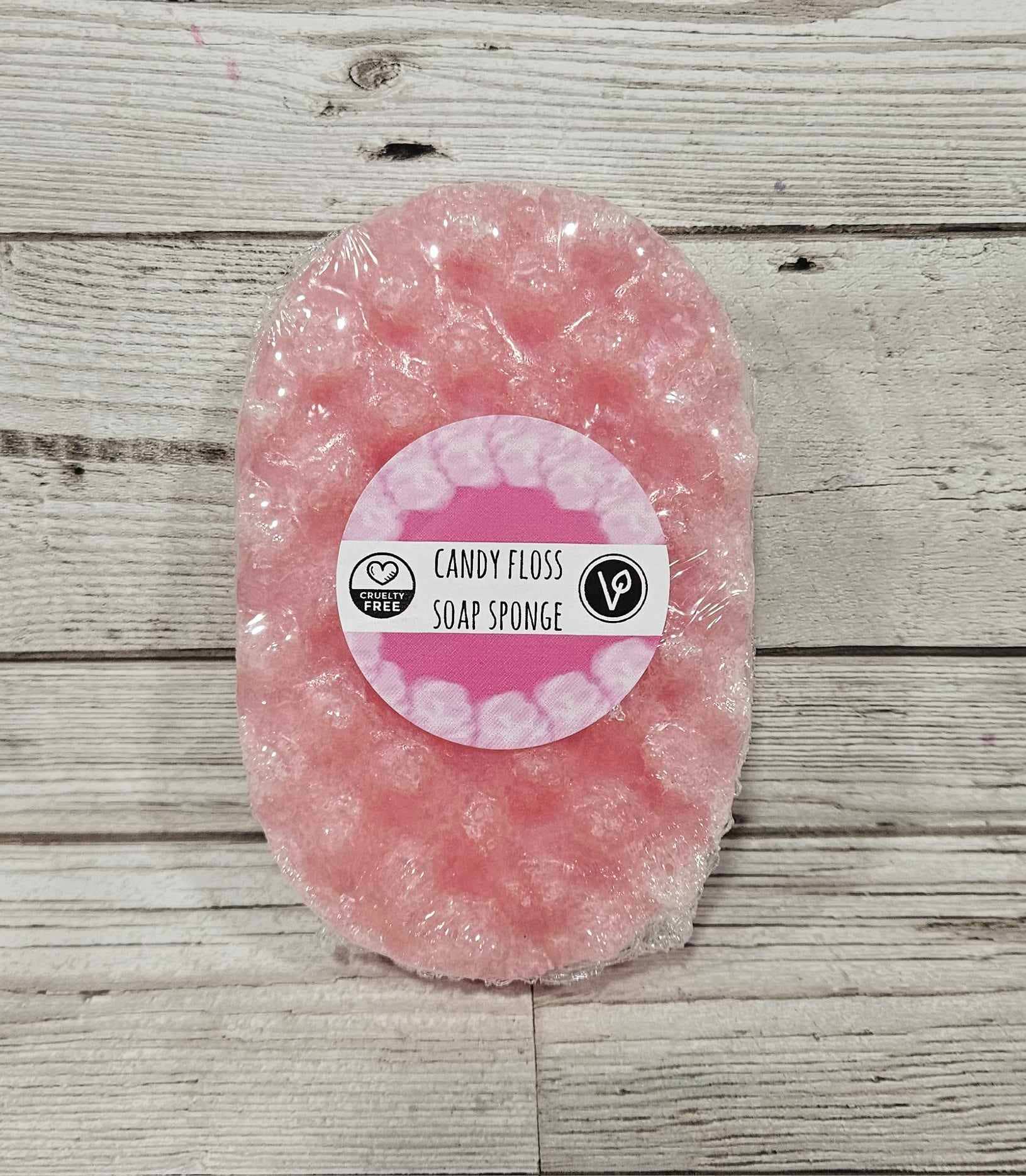 The Soap Sisters - Wholesale Bath Pouf/Sponge - Candy Floss Exfoliating Soap Sponge0
