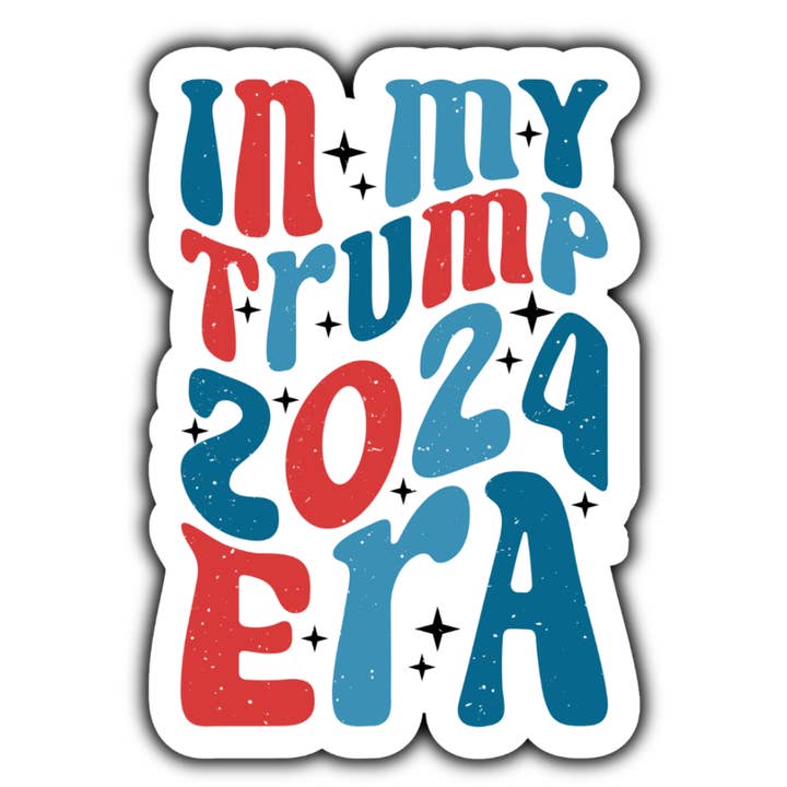 In my trump 2024 era (white) for wholesale by Stick to it creations