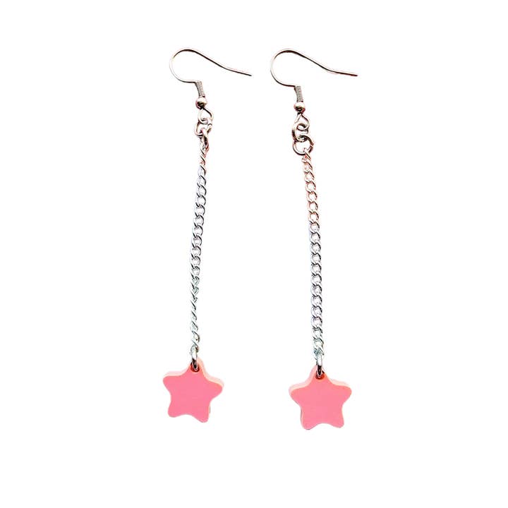 Boucles d'oreilles Mini Star Dangle pour la vente par Mushy Mushy