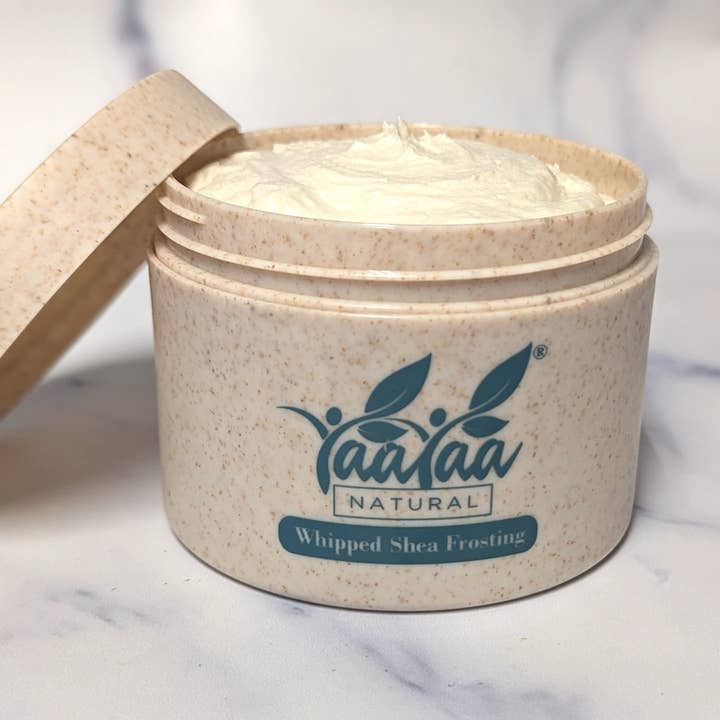 YaaYaa Natural - Wholesale Body Balm/Butter - Whipped Unscented African Ivory Shea Frosting1