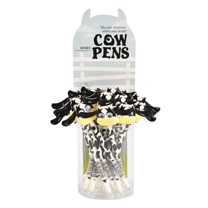 Xonex - Wholesale Pen - Cow Pens 1 Display of 24 Pieces