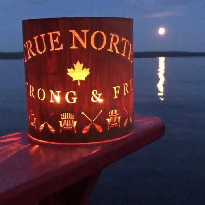 True North Lantern - Strong and Free for wholesale by LanternCozies