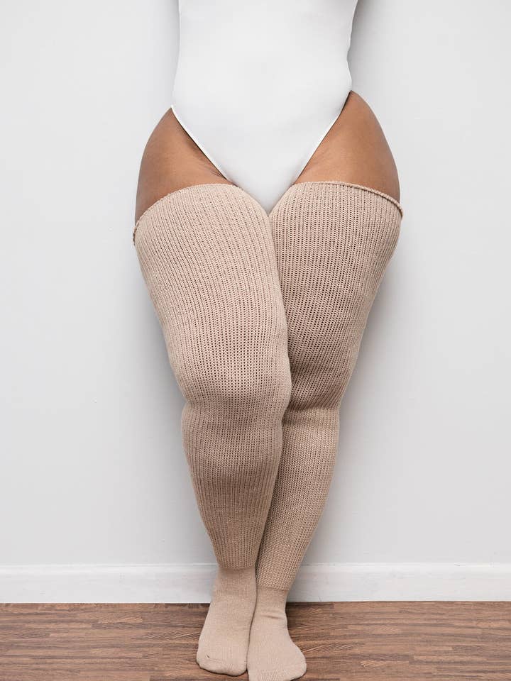 Calzino alto alla coscia Plus Size - Integrale per la vendita all'ingrosso da parte di THUNDA THIGHS