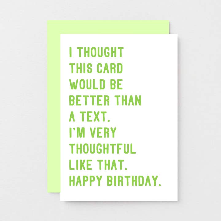 SixElevenCreations – wholesale Birthday card – Funny Birthday Card0
