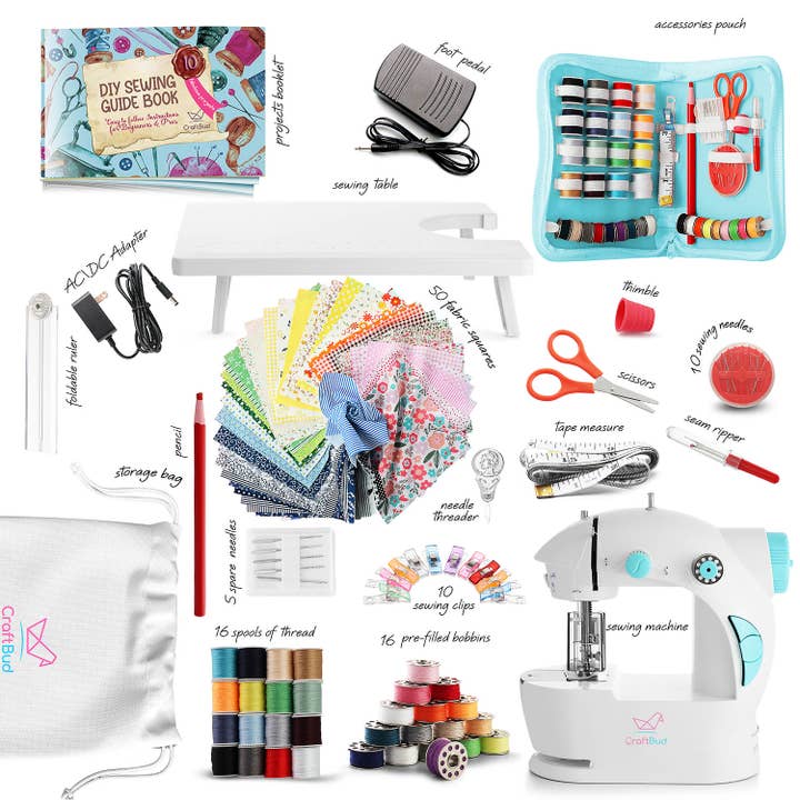 Clara Clark - Wholesale Craft Sewing Kit - CraftBud Sewing Machine Kit