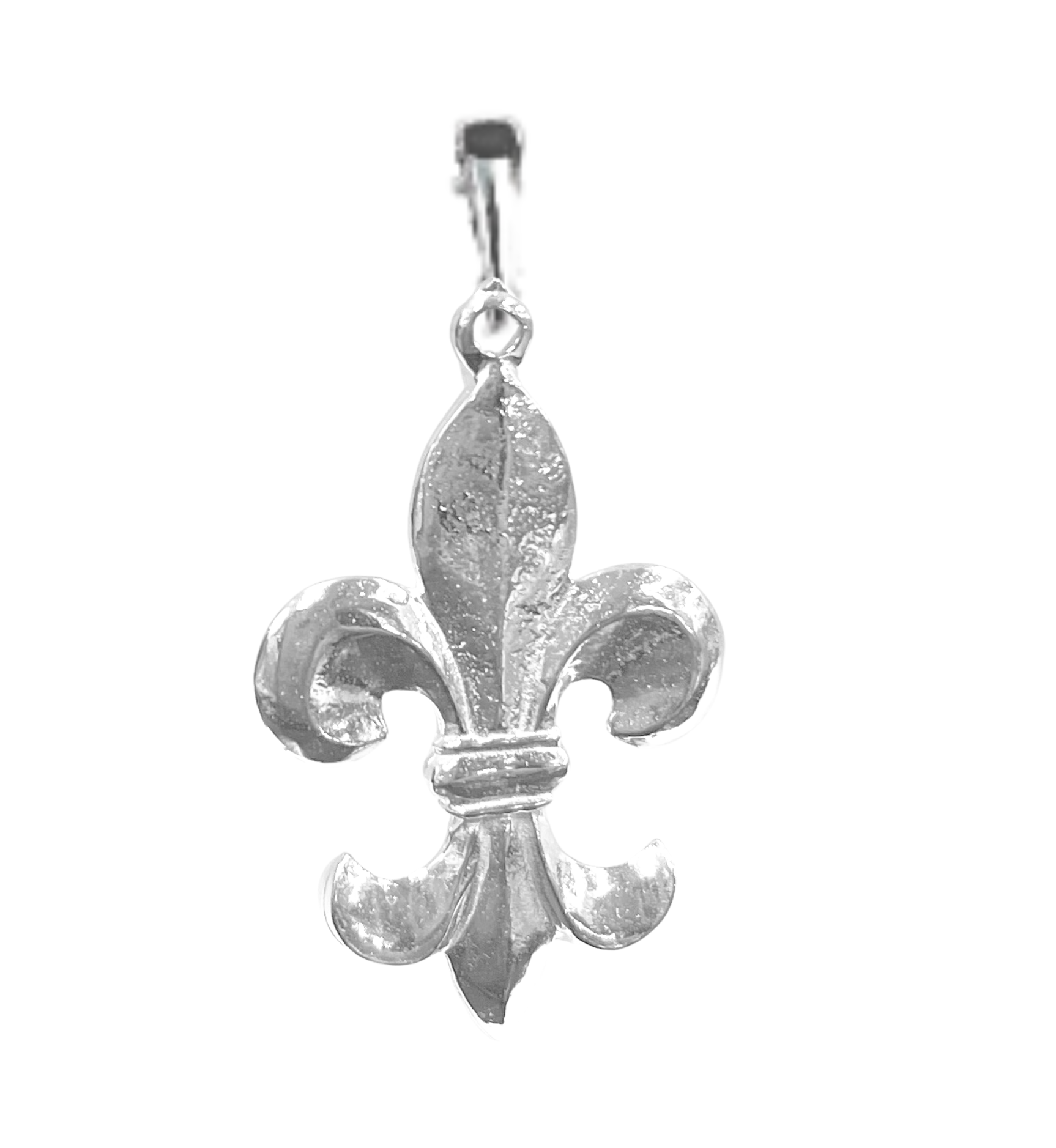 House of Morgan Pewter - Wholesale Pendant/Charm Necklace - Fleur De Lis - Louisiana State Symbol Gifts0