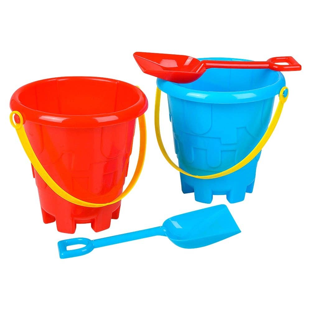 La Luna Bella - Toys - Wholesale Beach/Pool Toy - Kids & Baby - 6" Beach Sand Pail & Shovel Set  - LLB Toys2
