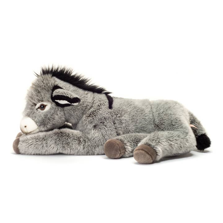 Teddy Hermann - Wholesale Stuffed/Plush Toy - Kids & Baby - Donkey lying 50 cm - plush toy - soft toy1