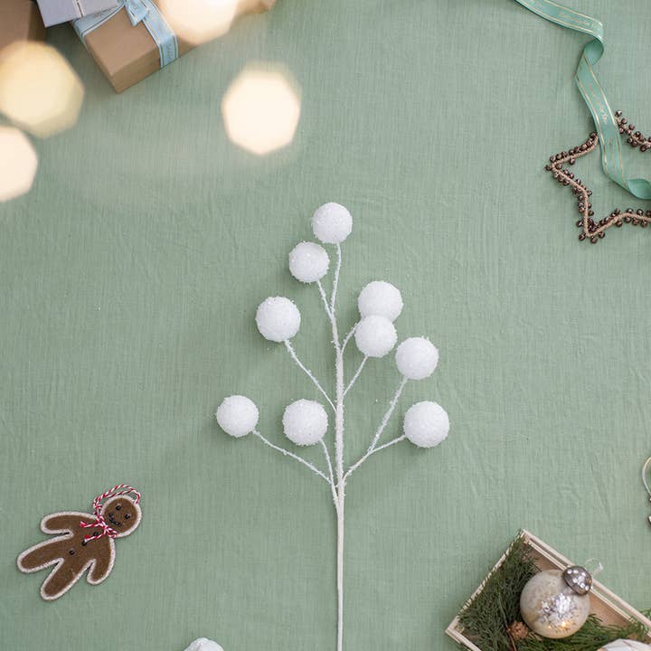 28"H Foam and Plastic Frosted White Pom-Pom Spray and other Purchase Wholesale white pom poms. Free Returns & Net 60 Terms on Faire trending on Faire.