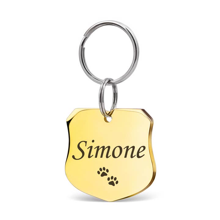 Custom Blank Shield Pet ID Dog Tag - Dogs and Cats for wholesale by Anavia