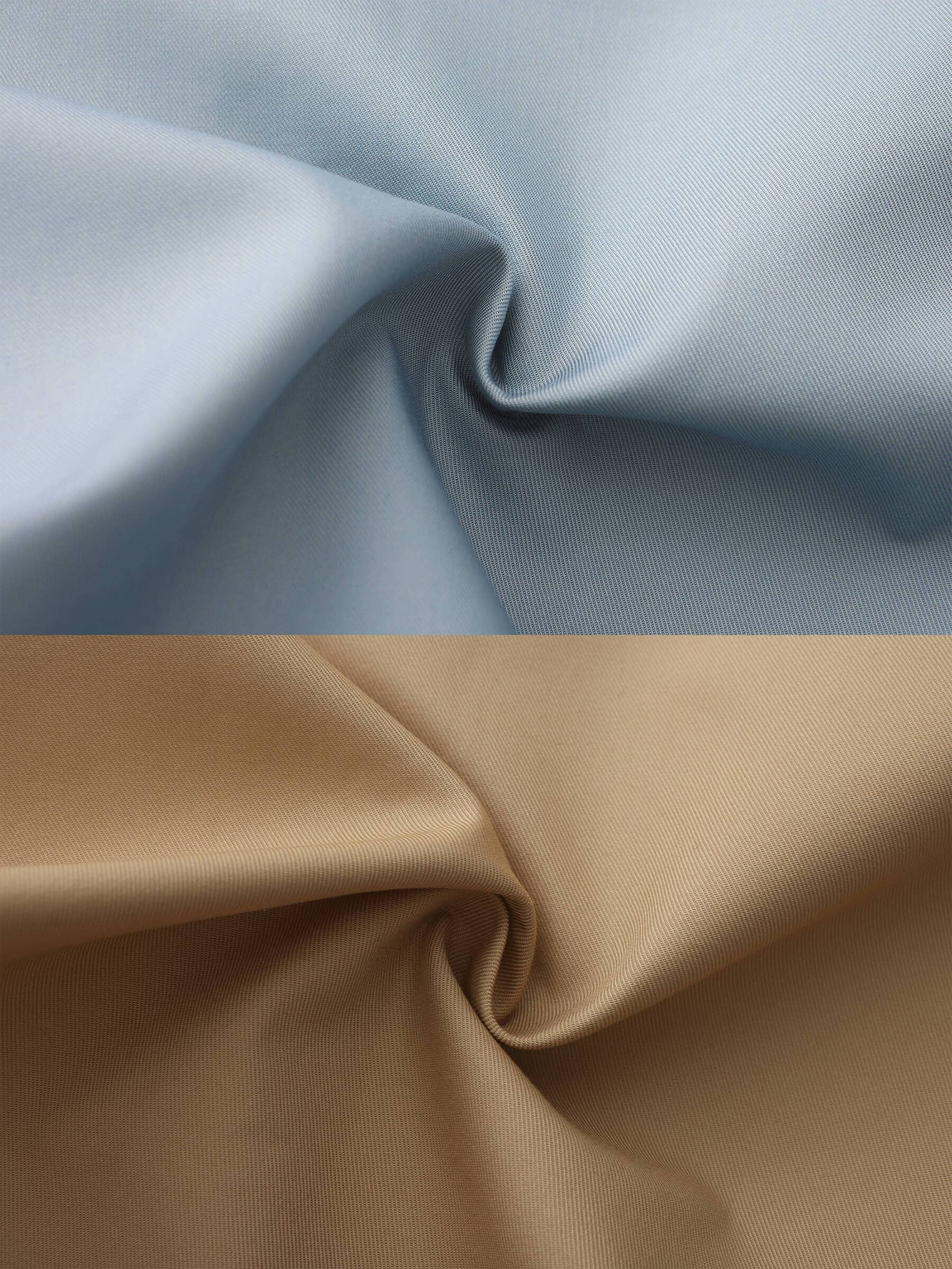 CUBIC - Wholesale Trench Coat - Women's - Color-Blocked Collar Long Trench Coat4