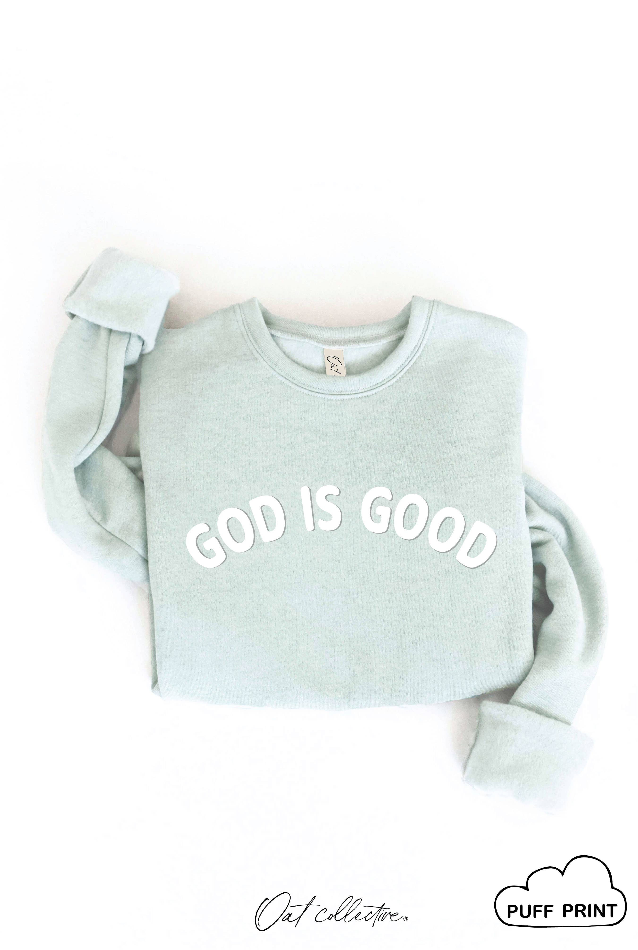 OAT COLLECTIVE – Engroshandel Grafisk Sweatshirt - Dame – GUD ER GOD PUFF Grafisk Sweatshirt14