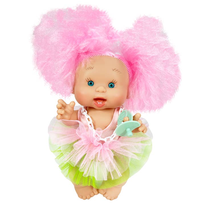 Nines Artesanals d'Onil Dolls - Wholesale Doll - Kids - PECOTE DOLL COTTON CANDY DISPLAY 8 UNITS/20238