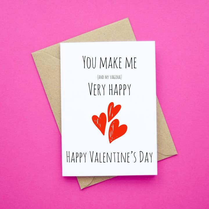 You Make Me Very Happy for wholesale by Wonky Cards