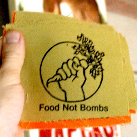 Microcosm Publishing & Distribution - Wholesale Patch - Patch #091: Food Not Bombs2