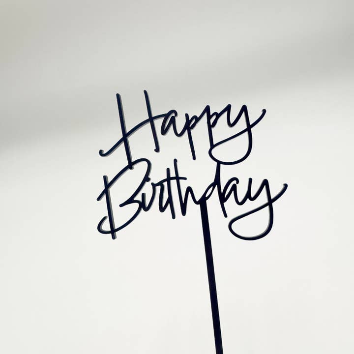 Birthday Cake Topper for wholesale by Ame Rain Designs