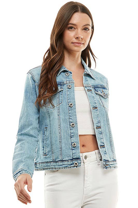 patrol jeans - Wholesale Denim Jacket - Women's - Plus Size Spandex  Ladies  Casual Denim Jacket0