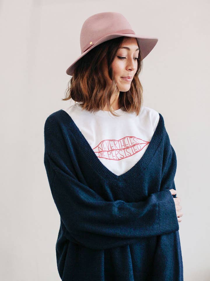 Nevertheless She Persisted Shirt for wholesale by Joseph + Sue