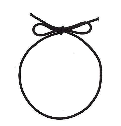 Mandala Crafts - Wholesale Ribbon - Gift Wrapping - Mandala Crafts Stretch Loops with Pre-Tied Bows from Elastic Ribbon String for Gifts, Boxes, Tags; Pack of 1006