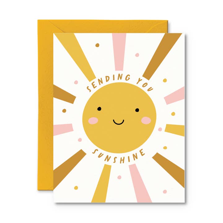Sending You Sunshine Card for wholesale by Pretty by Her