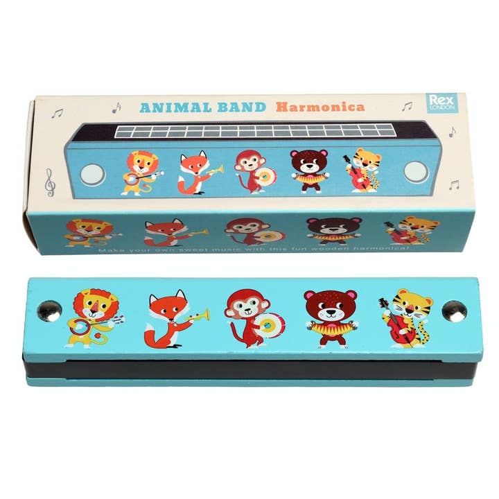 Wooden Harmonica - Animal Band for wholesale by Rex B2B - UK