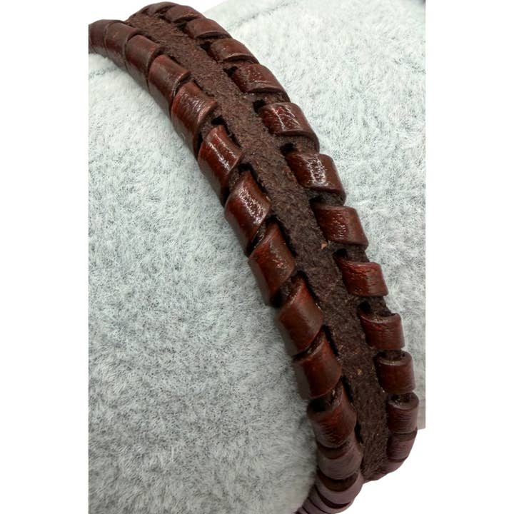 BRUGES BRAIDED STYLE - 11X6MM - COGNAC for wholesale by Sun Enterprises B.V.