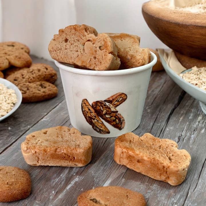 ALMOND BISCOTTI wax melts | Fake Food | 6 wax melts | 5 oz for wholesale by Eartherella Soap & Candle Co., LLC