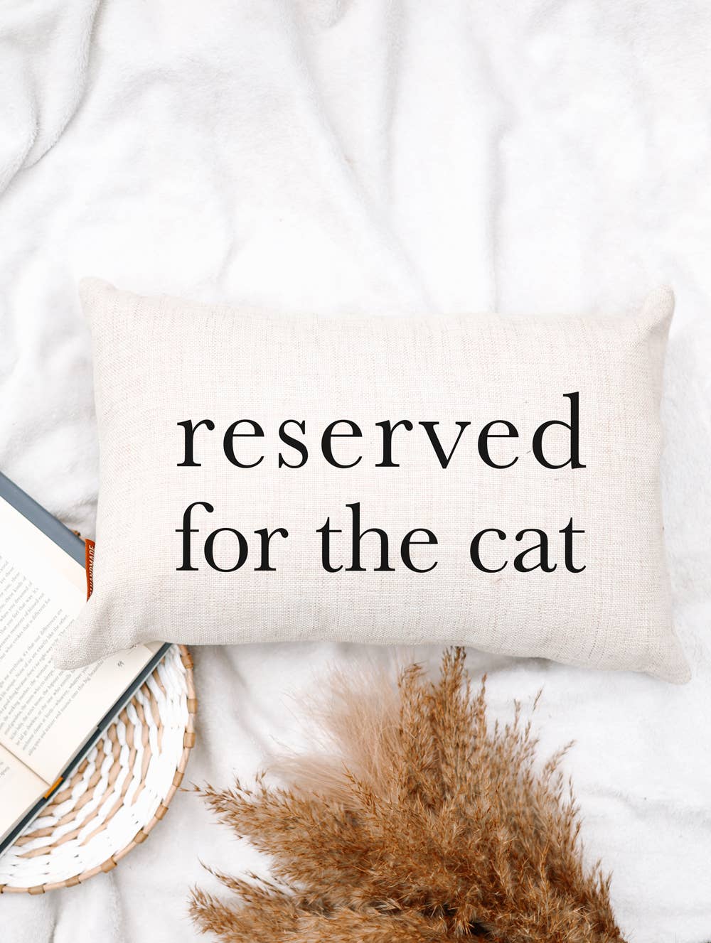 521handmade - Wholesale Throw/Decorative Pillow - Reserved for the Cat Throw Pillow3