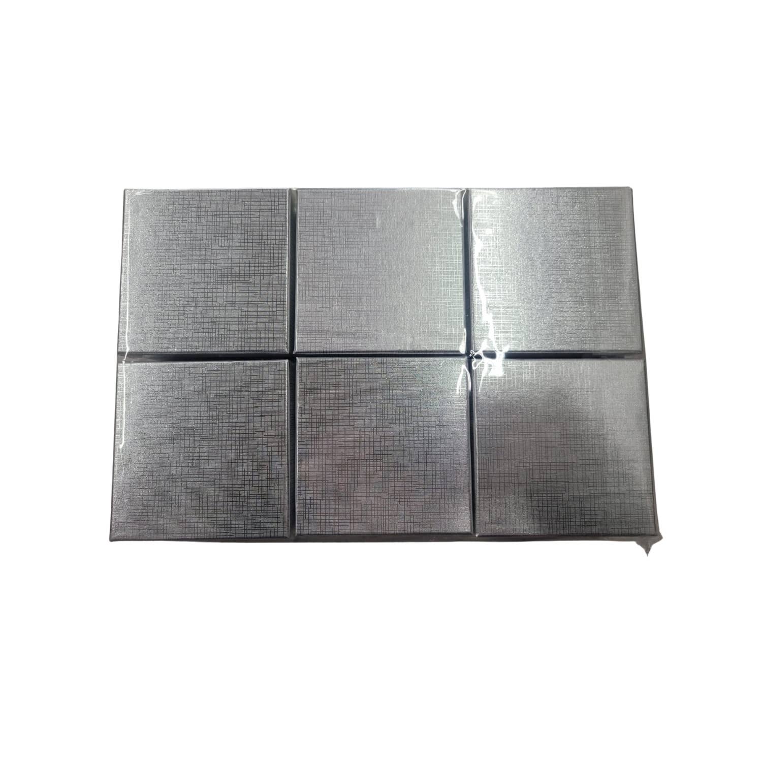 ZKY Wholesale – Organizador/caixa de joias por atacado – 12 caixas quadradas para joias4