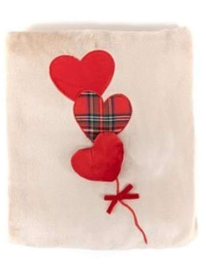 Polar Hearts Blanket 130x160cm 03 for wholesale by AUM Fragrances