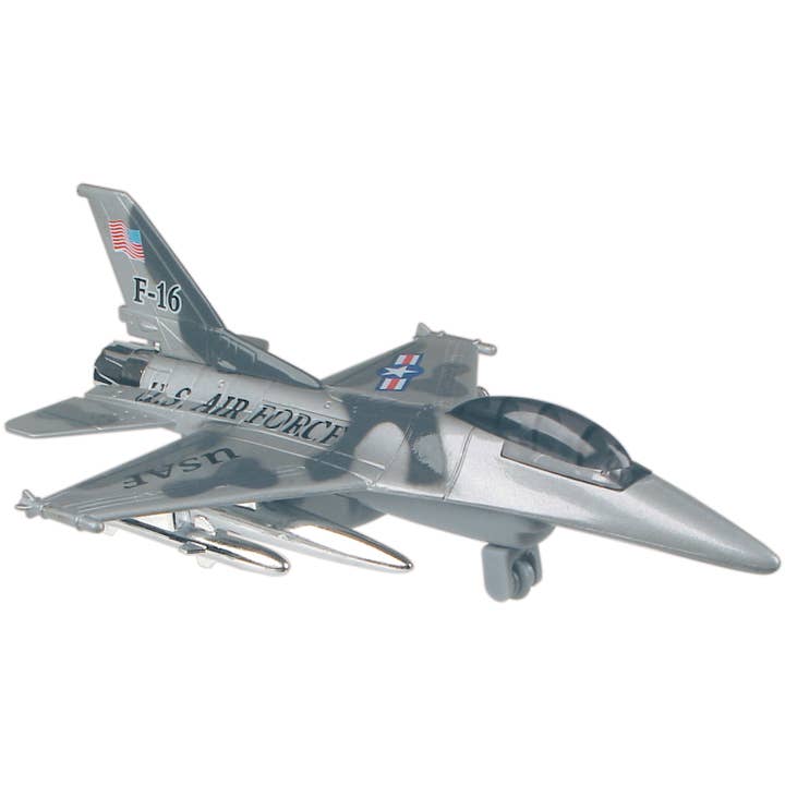 Toysmith - Wholesale Toy Plane - Kids - Air Force Fliers, Pull Back Action - Toy Planes