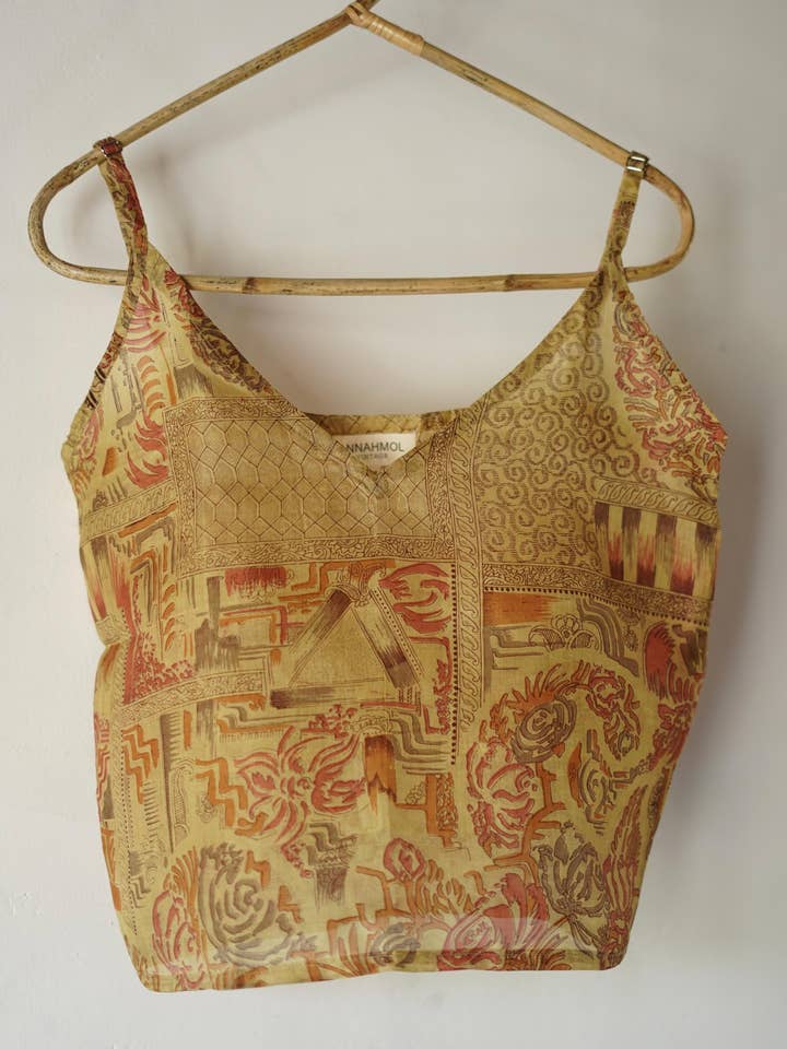 Annahmol - Wholesale Camisole - Women's - Vintage Silk Zero-Waste Cami45