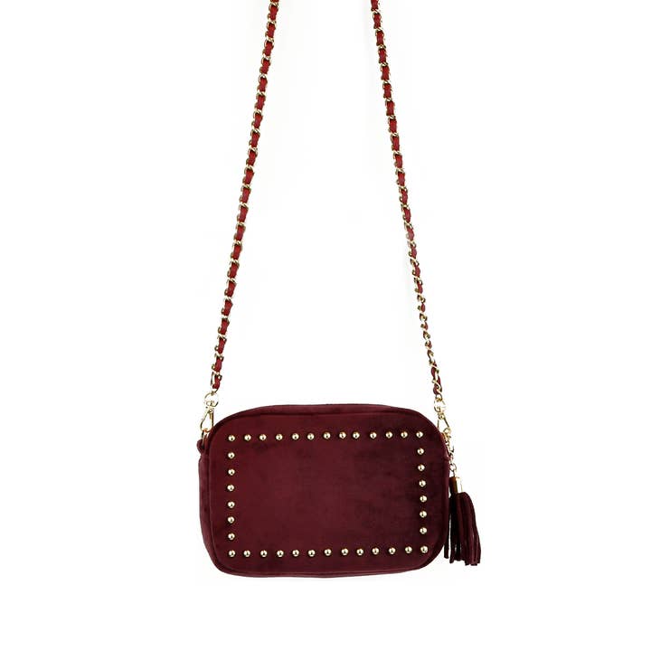 Sienna Jones - Wholesale Crossbody Bag - Women's - Sophie Stanbury Cross Body Bag - Burgundy4