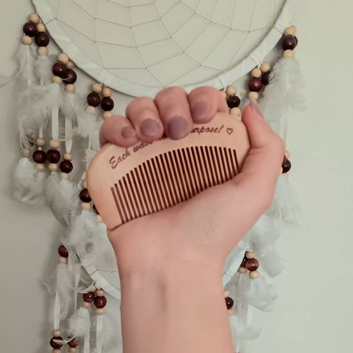 Doula Bright Beginnings - Wholesale Hair Brush/Comb - Labour + Birth Comb