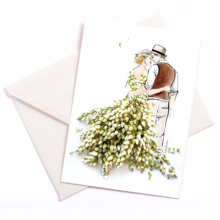 Lütteblüten - Vendita all'ingrosso Partecipazioni di nozze - Matrimonio a maggio? - biglietto di matrimonio con busta