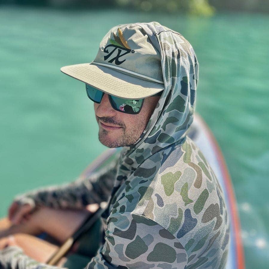 River Road Clothing Company – wholesale Keps med platt skärm – Unisex – Texas Fly Snapback-keps5