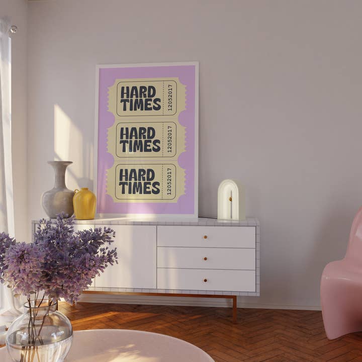 Moo and May Studio – Impressão artística por atacado – Hard Times | Paramore, Depois do Álbum do Riso, Música, Wall3