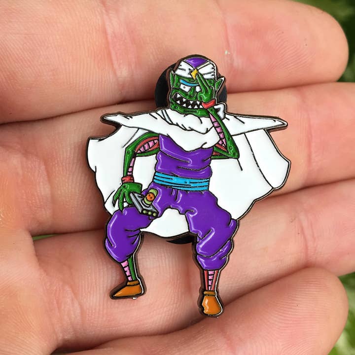 Mushroom Kingdom Pins - Wholesale Lapel Pin/Button - Pickle-O-Rick Piccolo Sanchez Funny Cartoon DBZ Hat Pin