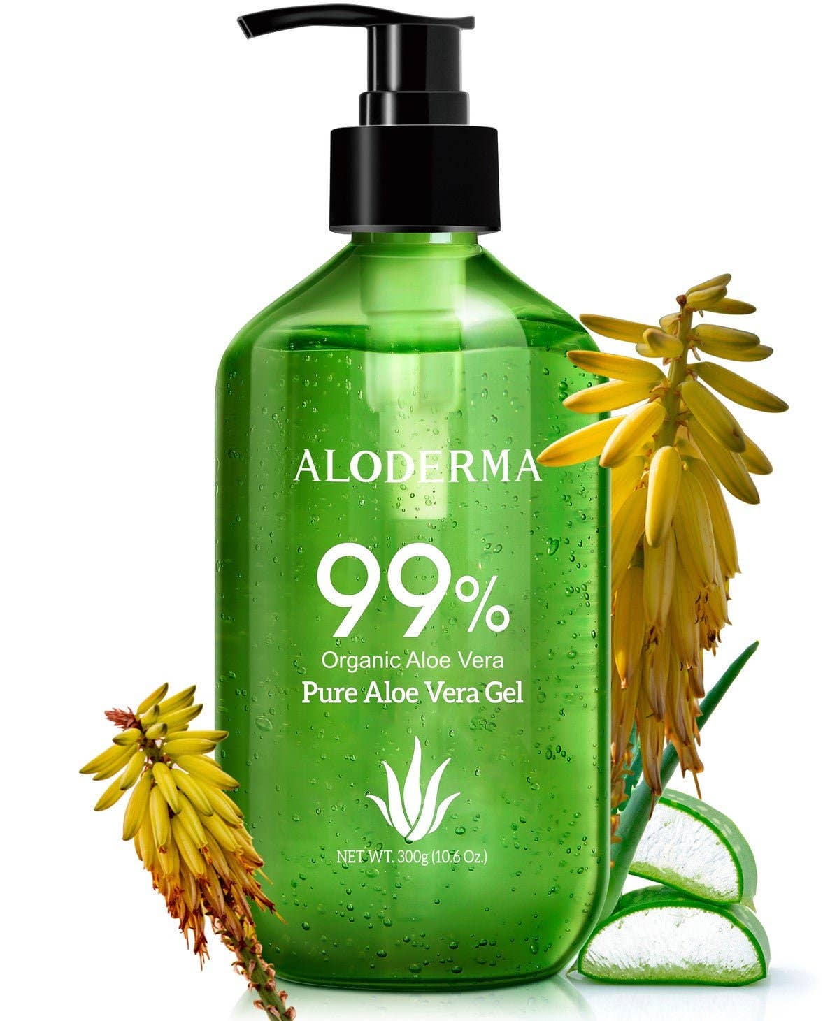 ALODERMA – Großhandel Aloe-Spray/-Creme – Reines Aloe Vera-Gel 300 g8