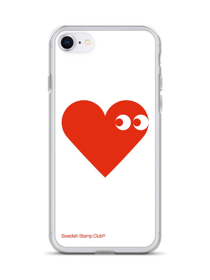 iPhone Case - Red Heart for wholesale by Swedish Stamp Club