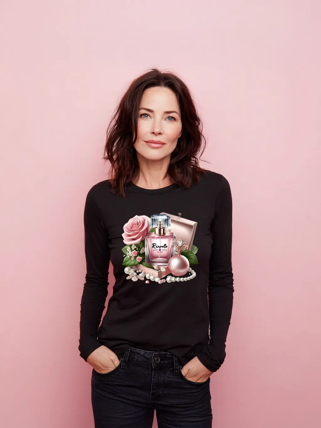 RANPOLLO MILANO - Wholesale Screen Printed T-Shirt - Women's - THE PINKPERFUME2